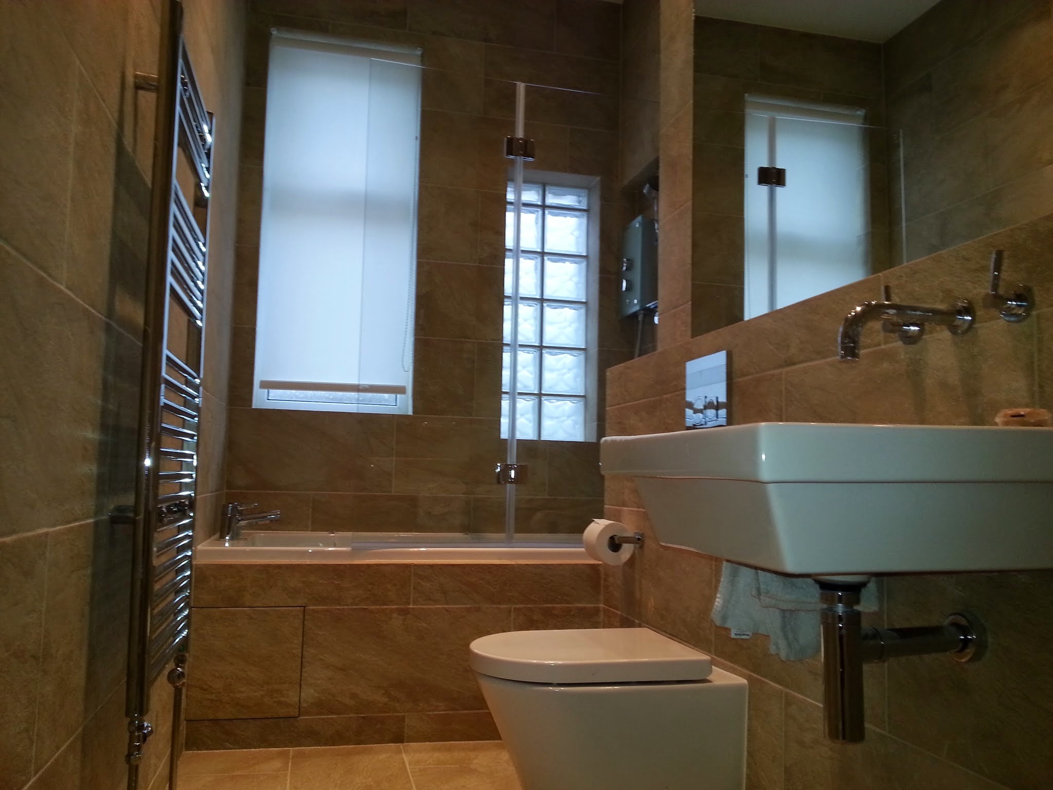 A1 Group - Bathroom instalation Blinkbonny, Edinburgh