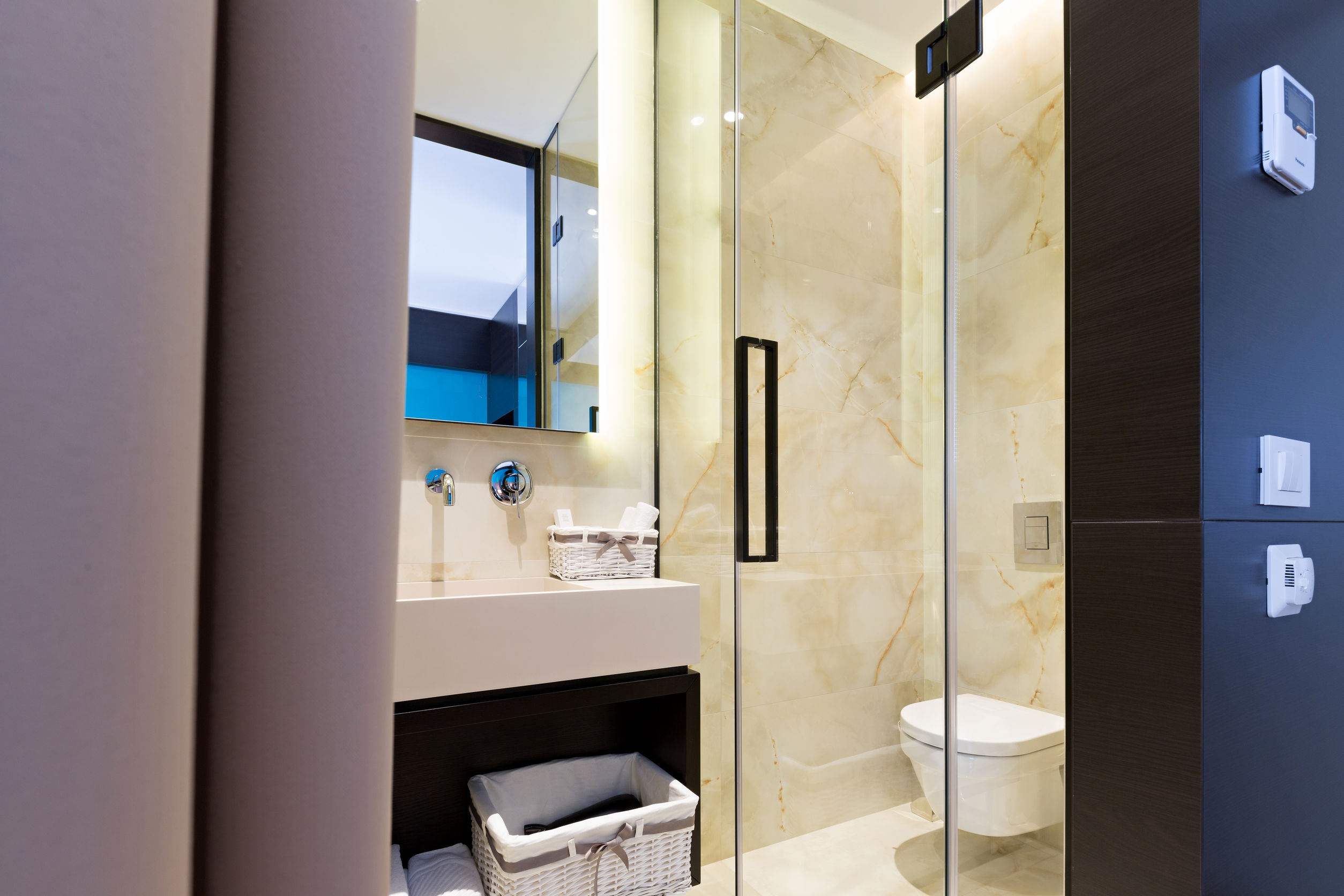 A1 Group - Marble Wet Room-Colinton, Edinburgh