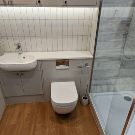 A1 Group - Bathroom instalation, Leith Walk, Edinburgh